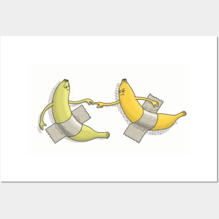 The Creation of Banana Posters and Art